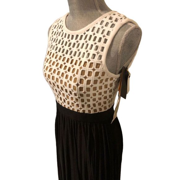 New ABS allen schwartz knit dress limed, womens size small - 4 NWT - Picture 3 of 9